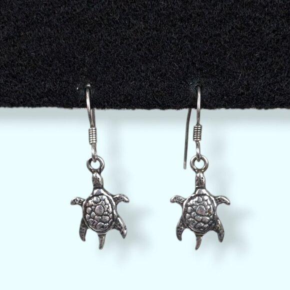 Glenn Sandoval Jewelry - V. Glenn Sandoval Sterling Navajo Turtle Earrings